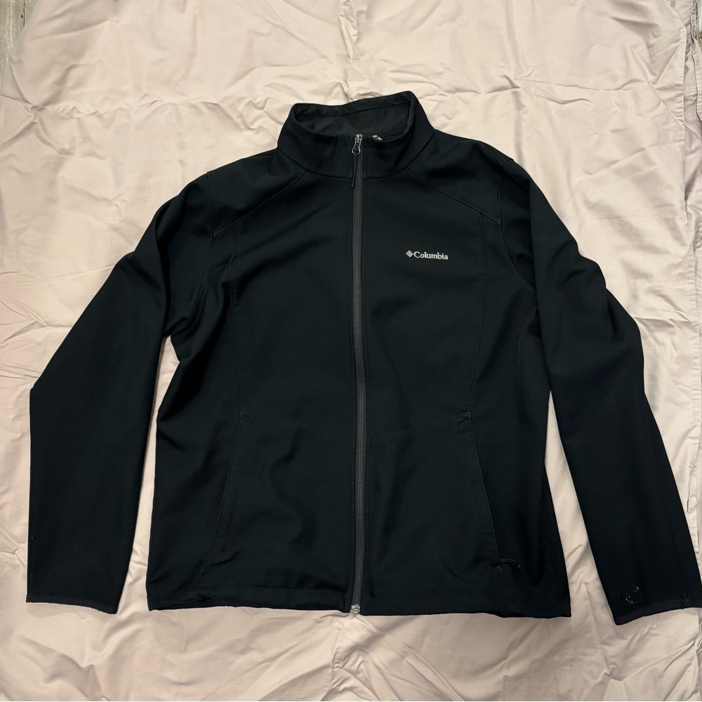 Columbia Black Full Zip Jacket